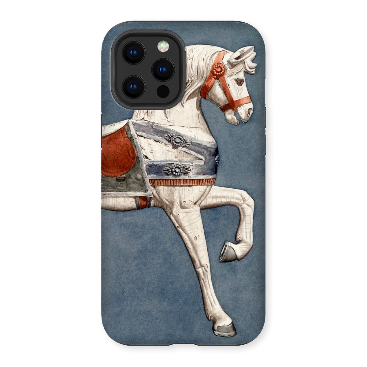 Carousel Horse - Henry Murphy Watercolor Iphone Case, 12 Pro Max / Matte, Kite-791058444, Carousel Horse Phone Case