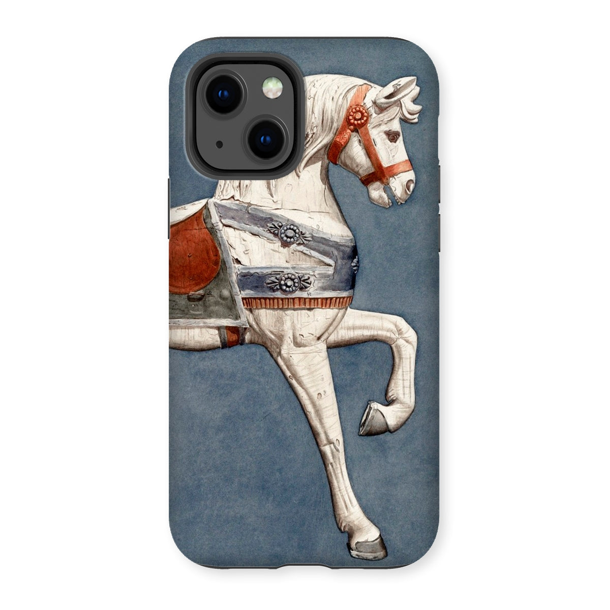 Carousel Horse - Henry Murphy Watercolor Iphone Case - 13 / Matte