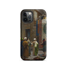 Carpet Seller of Cairo Jean Leon Gerome Iphone Case, 12 Pro / Matte, Smartphone Historical Painting Middle Eastern Marketplace Case