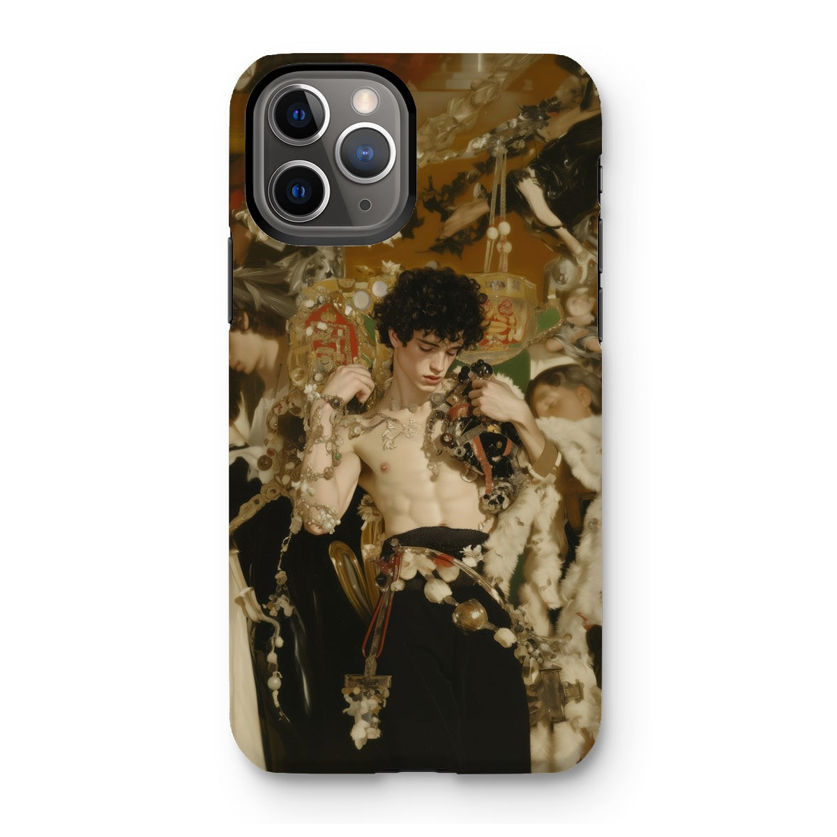 Carte Blanche - Surreal Gay Baroque Art Iphone Case - 11 Pro / Matte