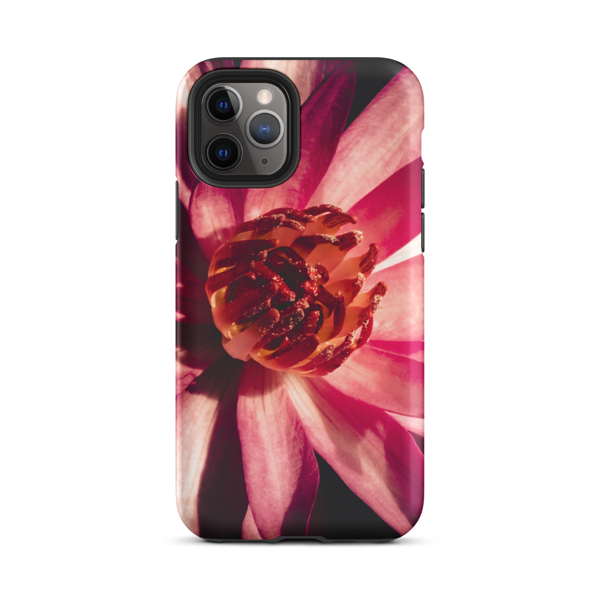 Casanova Pink Lotus Photography Iphone Case, 11 Pro / Matte, Floral Patterned Phone Case