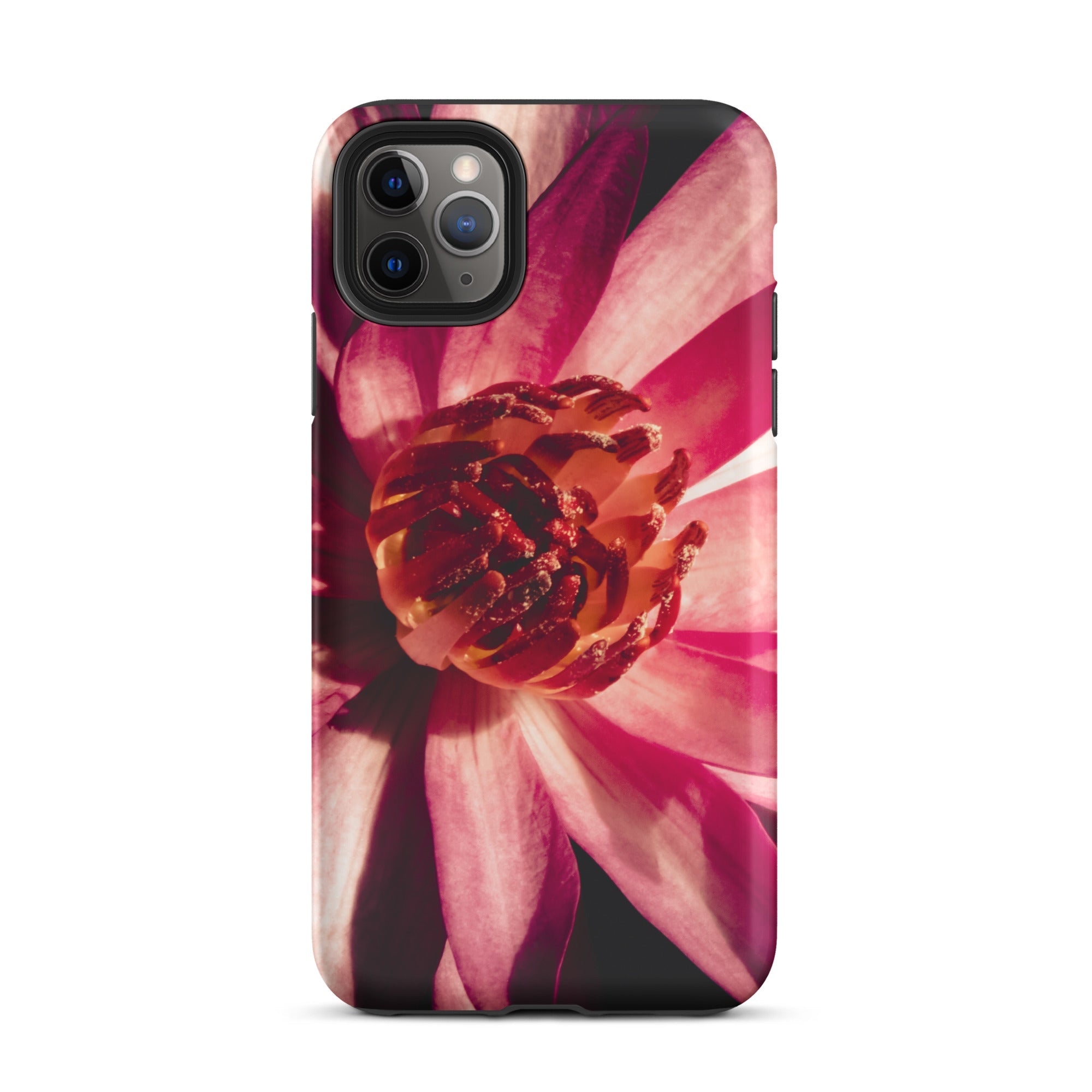 Casanova Pink Lotus Photography Iphone Case, 11 Pro Max / Matte, Floral Patterned Phone Case