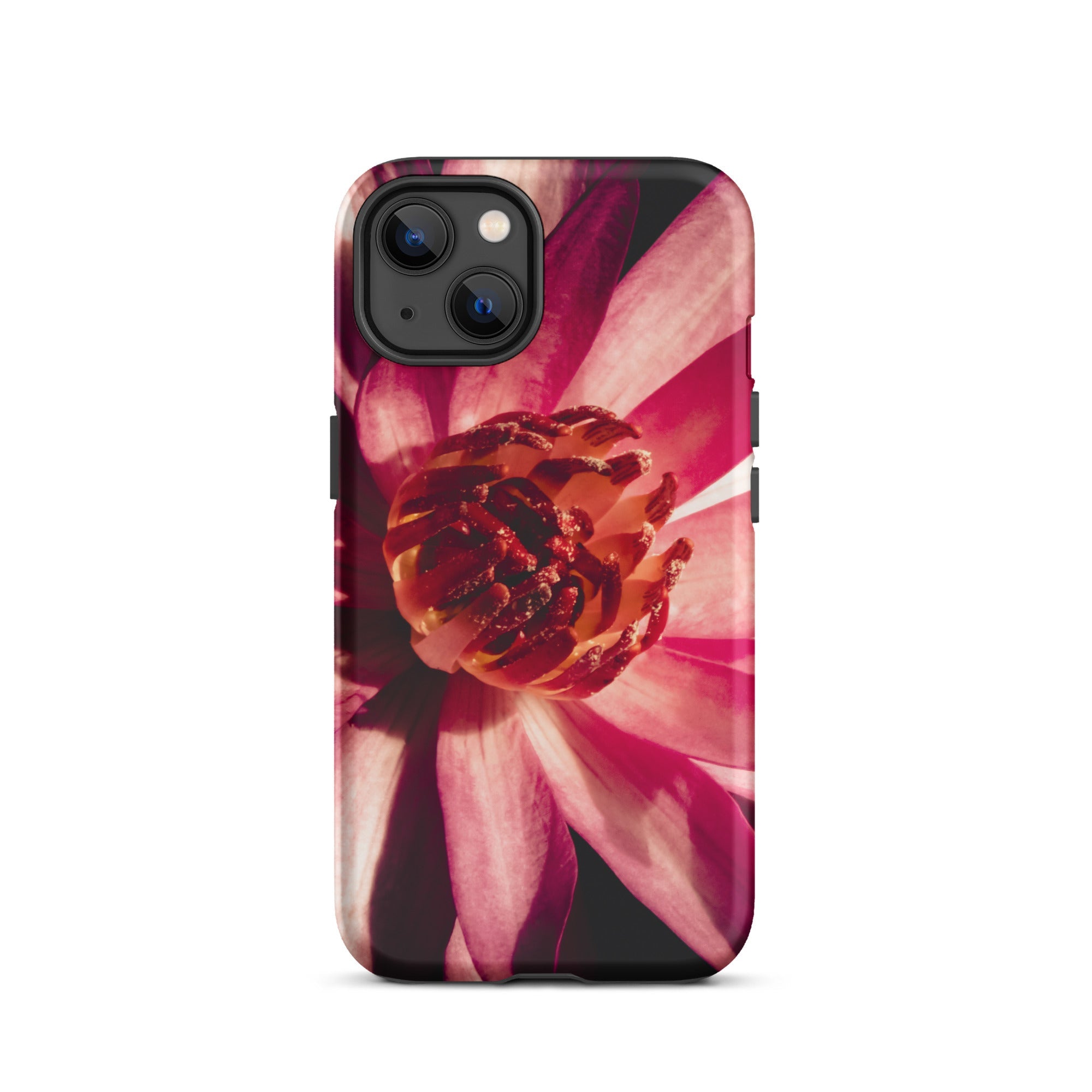Casanova Pink Lotus Photography Iphone Case, 13 / Matte, Floral Patterned Phone Case