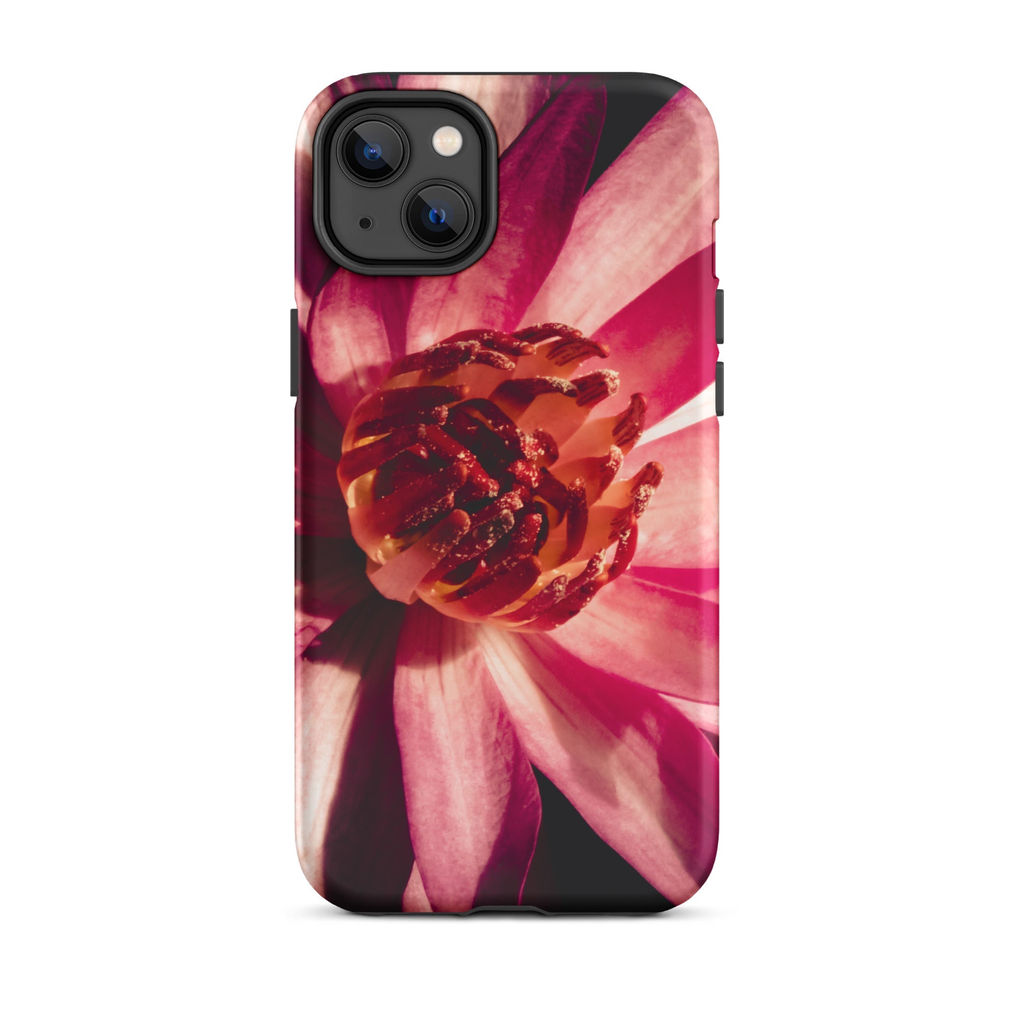 Casanova Pink Lotus Photography Iphone Case, 14 Plus / Matte, Floral Patterned Phone Case