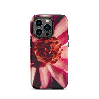 Casanova - Pink Lotus Photography Iphone Case, 14 Pro / Matte, Floral-patterned Phone Case