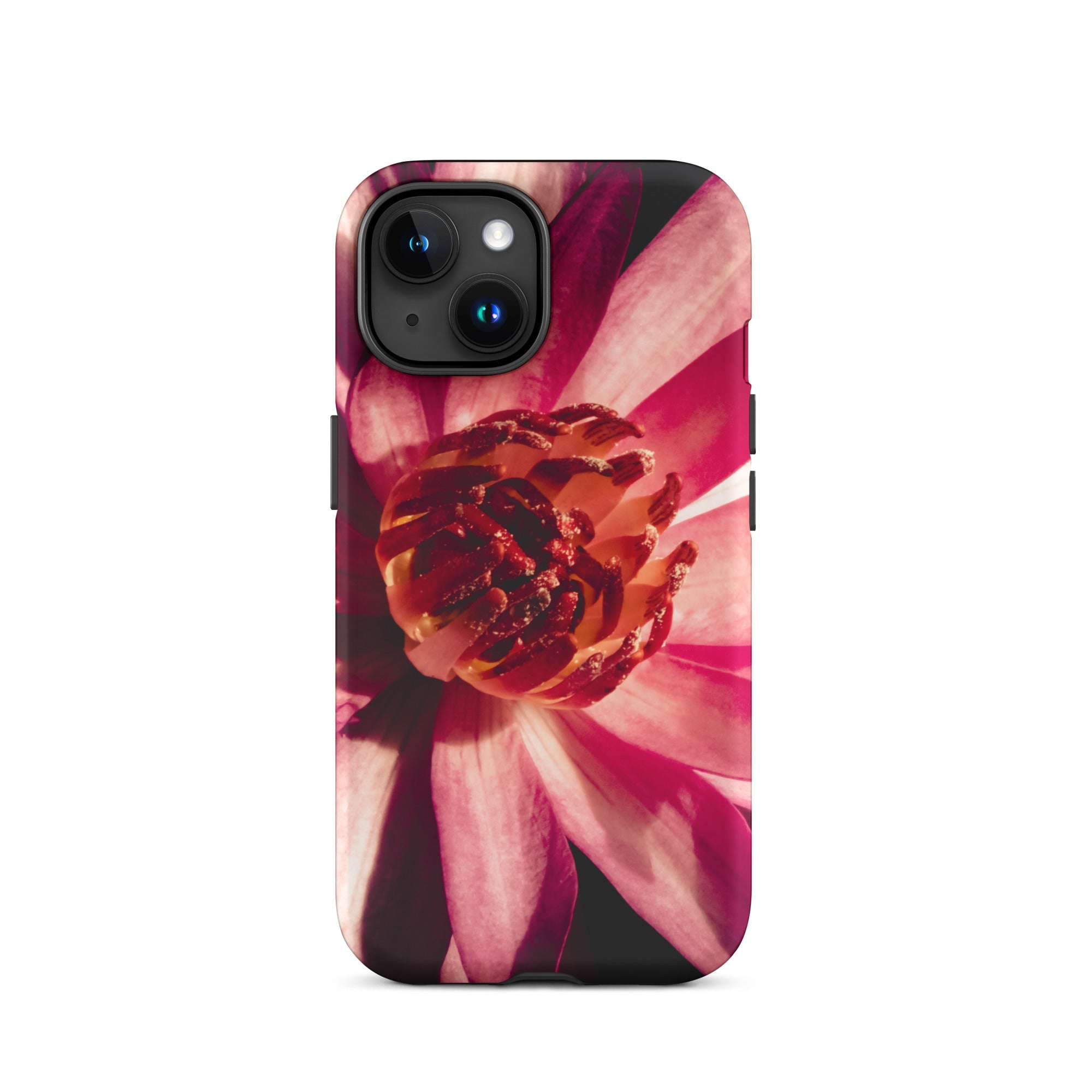 Casanova Pink Lotus Photography Iphone Case, 15 / Matte, Floral Patterned Phone Case