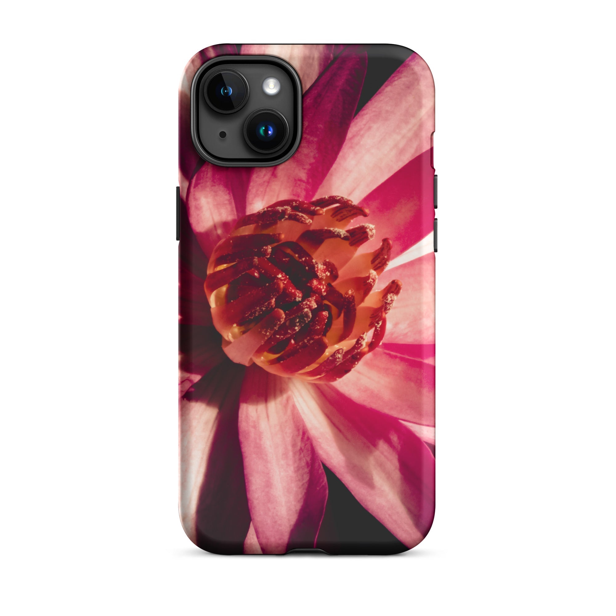 Casanova Pink Lotus Photography Iphone Case, 15 Plus / Matte, Floral Patterned Phone Case