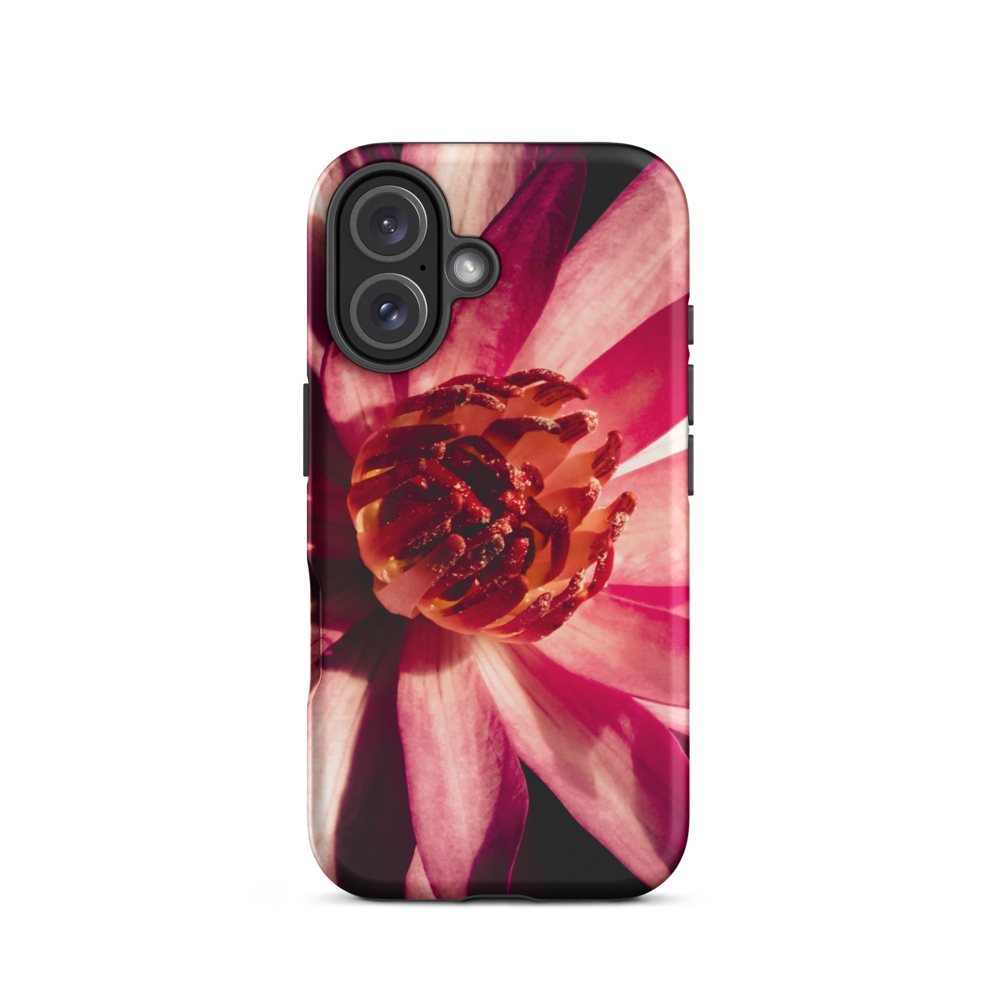 Casanova Pink Lotus Photography Iphone Case, 16 / Matte, Floral Patterned Phone Case