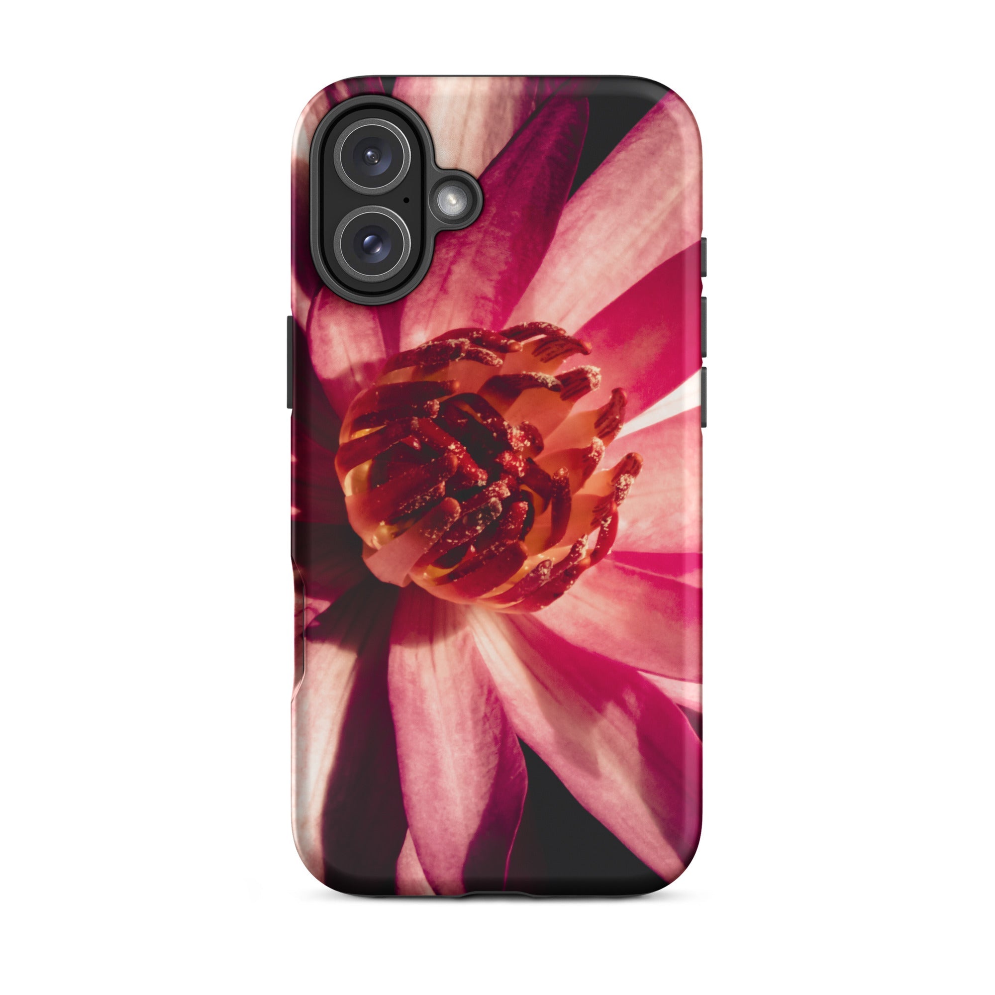 Casanova Pink Lotus Photography Iphone Case, 16 Plus / Matte, Floral Patterned Phone Case