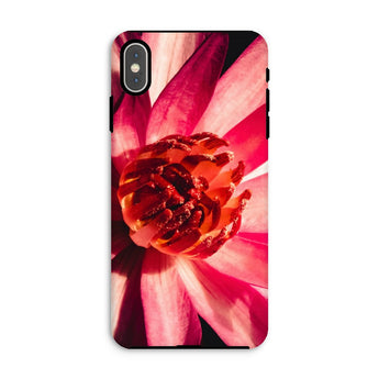 Casanova - Pink Lotus Photography Iphone Case, Xs Max / Matte, Phone Case Close-up Photograph Vibrant Pink Flower Detailed