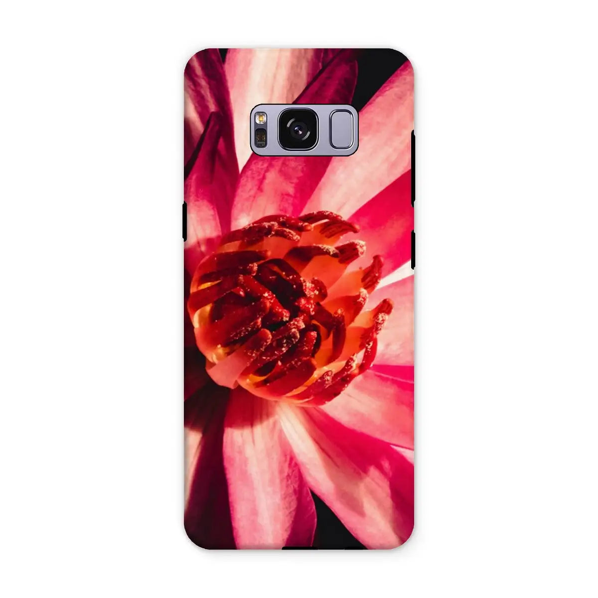 Casanova - Pink Red Lotus Flower Art Photography Phone Case - Samsung Galaxy S8 Plus / Matte - Mobile Phone Cases