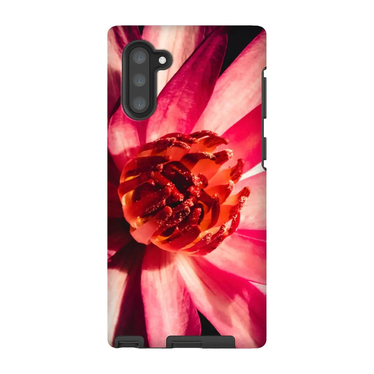 Casanova - Pink Red Lotus Flower Art Photography Phone Case - Samsung Galaxy Note 10 / Matte - Mobile Phone Cases