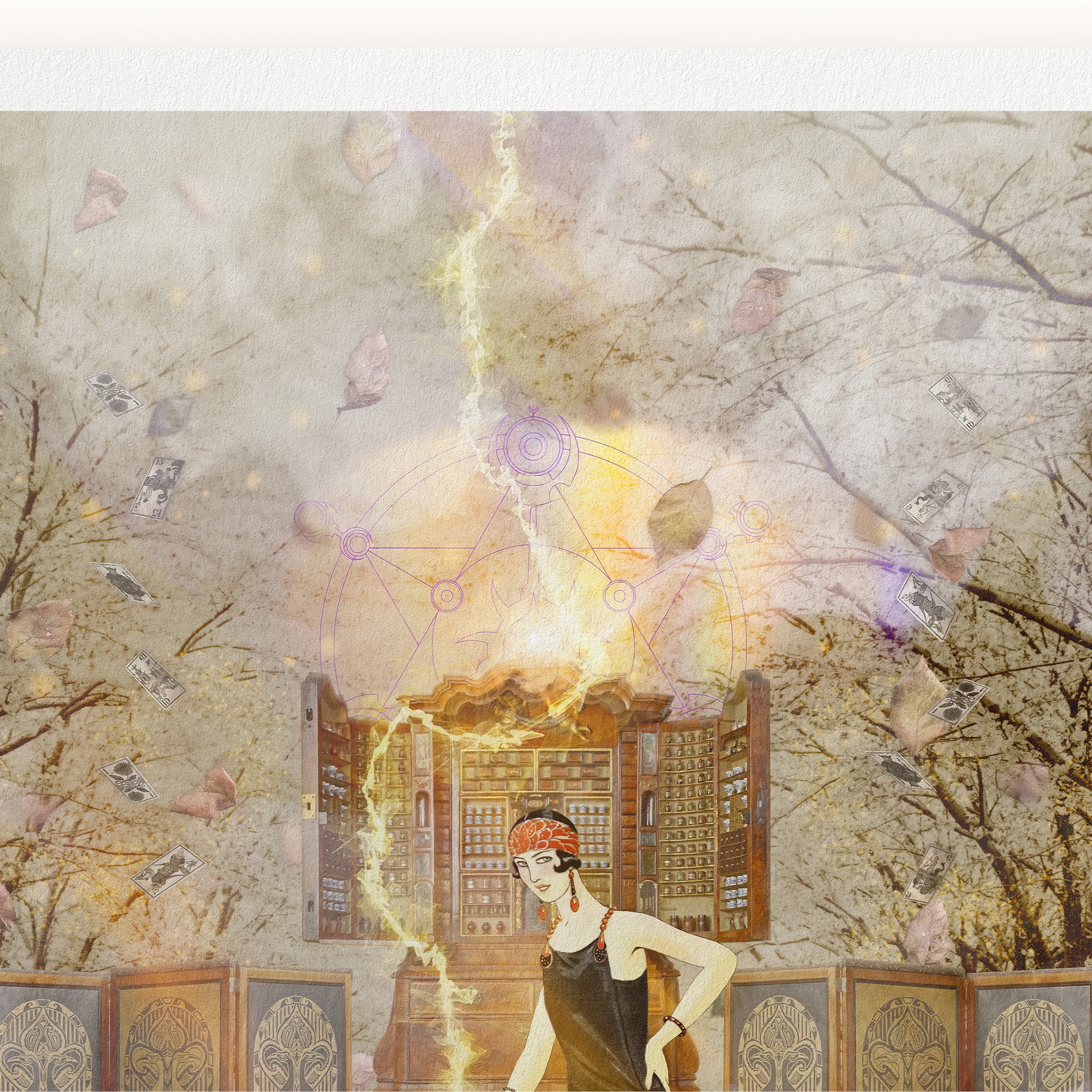 Cassandra The Mystic Marvel Fine Art Print - Posters Prints & Visual Artwork - Aesthetic Art