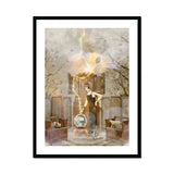 Cassandra the Mystic Marvel - Witch Legend Art Print, Framed Fantasy Illustration Witch Alchemist Magical Equipment Strike