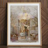 Cassandra the Mystic Marvel - Witch Legend Art Print, Witch Legend Pulsing, Legend Art Print, Toby Leon