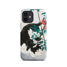 Cat with Tomato Plant Hiroaki Takahashi Iphone Case, 12 / Matte, Cat Tomato Plant Phone Case
