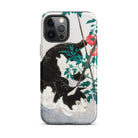 Cat with Tomato Plant Hiroaki Takahashi Iphone Case, 12 Pro Max / Matte, Cat Tomato Phone Case
