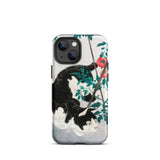 Cat with Tomato Plant - Hiroaki Takahashi Phone Case Iphone 13 Mini / Matte Cat-themed Phone Case Hiroaki Takahashi Rendering, Inked