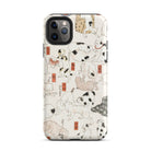 Cats Utagawa Kuniyoshi Ukiyo e Iphone Case, 11 Pro Max / Matte, Cat Patterned Phone Case