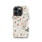 Cats Utagawa Kuniyoshi Ukiyo e Iphone Case, 13 Pro / Matte, Cat Patterned Phone Case