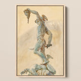 Cellini’s Perseus - John Singer Sargent Art Print / Canvas, 12x18’’ / 31x46cm / Natural Frame, Posters Prints & Visual Artwork, Toby Leon