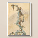 Cellini’s Perseus - John Singer Sargent Art Print / Canvas, John Singer Sargent, Sargent Art Print, Bronze Sheen