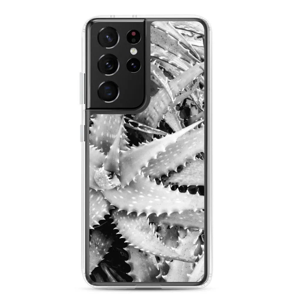 Centre Stage Samsung Galaxy Case - Black And White - Samsung Galaxy S21 Ultra - Mobile Phone Cases - Aesthetic Art