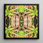 Centre Stage - Trippy Cactus Art Framed Canvas