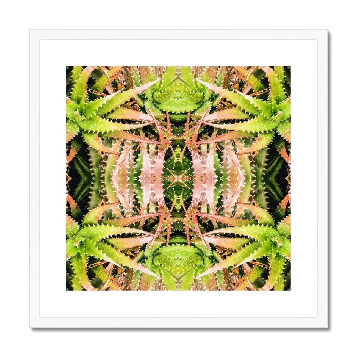 Centre Stage - Trippy Cactus Art Print