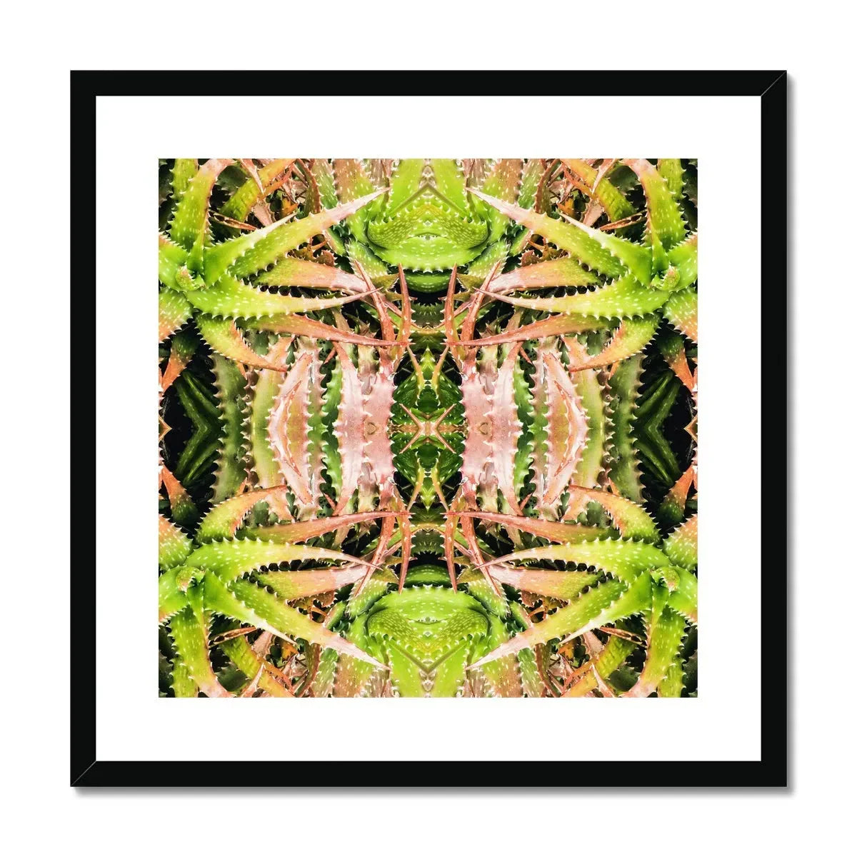 Centre Stage - Trippy Cactus Art Print