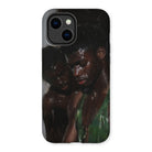 Centrefolds - Sexy Gay Black Lovers Iphone Case - 14 Plus / Matte