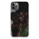 Centrefolds - Sexy Gay Black Lovers Iphone Case - 11 Pro Max / Matte