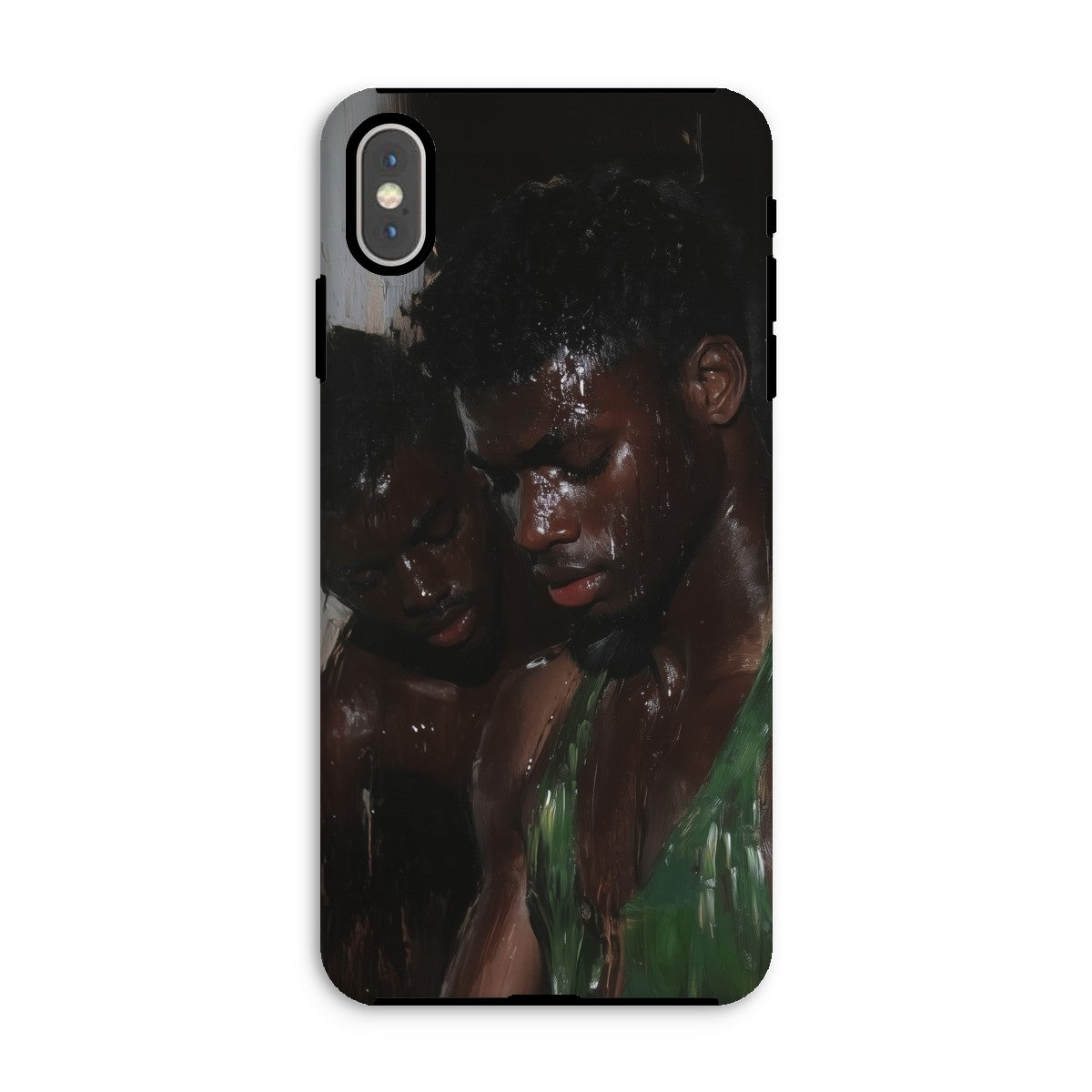 Centrefolds - Sexy Gay Black Lovers Iphone Case - Xs Max / Matte