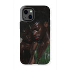 Centrefolds - Sexy Gay Black Lovers Iphone Case - 13 Mini / Matte