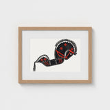 Ceremonieel Danspaard - Reijer Stolk Graphic Art Print / Canvas Stolk’s, Dutch Folk Traditions Prints