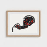 Ceremonieel Danspaard - Reijer Stolk Graphic Art Print / Canvas Stolk’s, Dutch Folk Traditions Prints