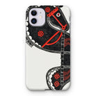 Ceremonieel Danspaard - Reijer Stolk Iphone Case, 11 / Matte, Stylized Phone Case Abstract Horse Design Black White