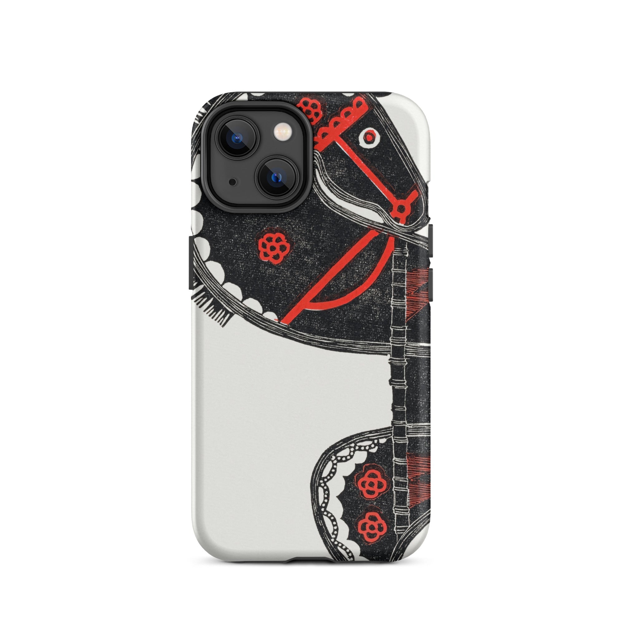 Ceremonieel Danspaard Reijer Stolk Iphone Case, 14 / Matte, Phone Case Stylized Horse Design