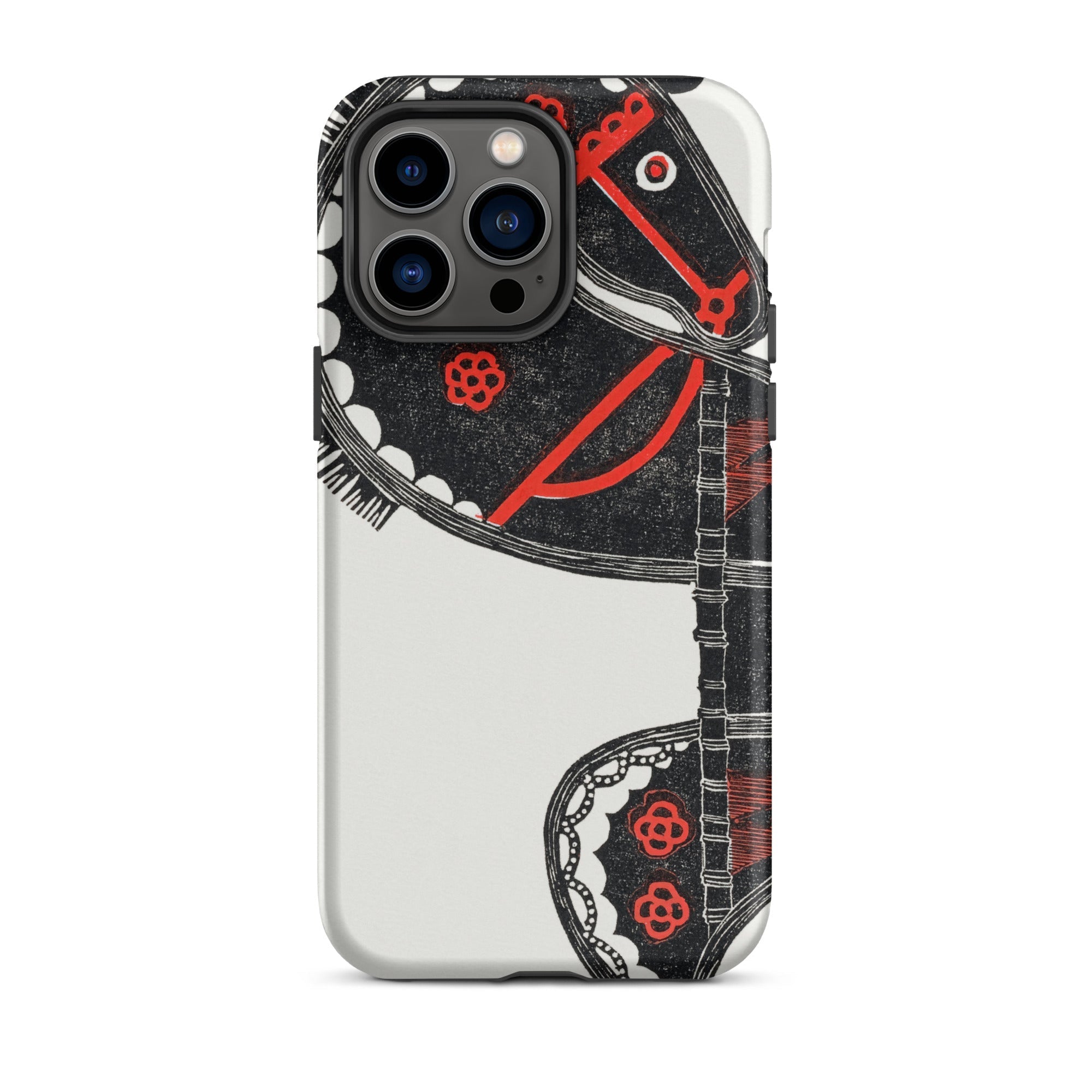 Ceremonieel Danspaard Reijer Stolk Iphone Case, 14 Pro Max / Matte, Phone Case Toy Horse Design