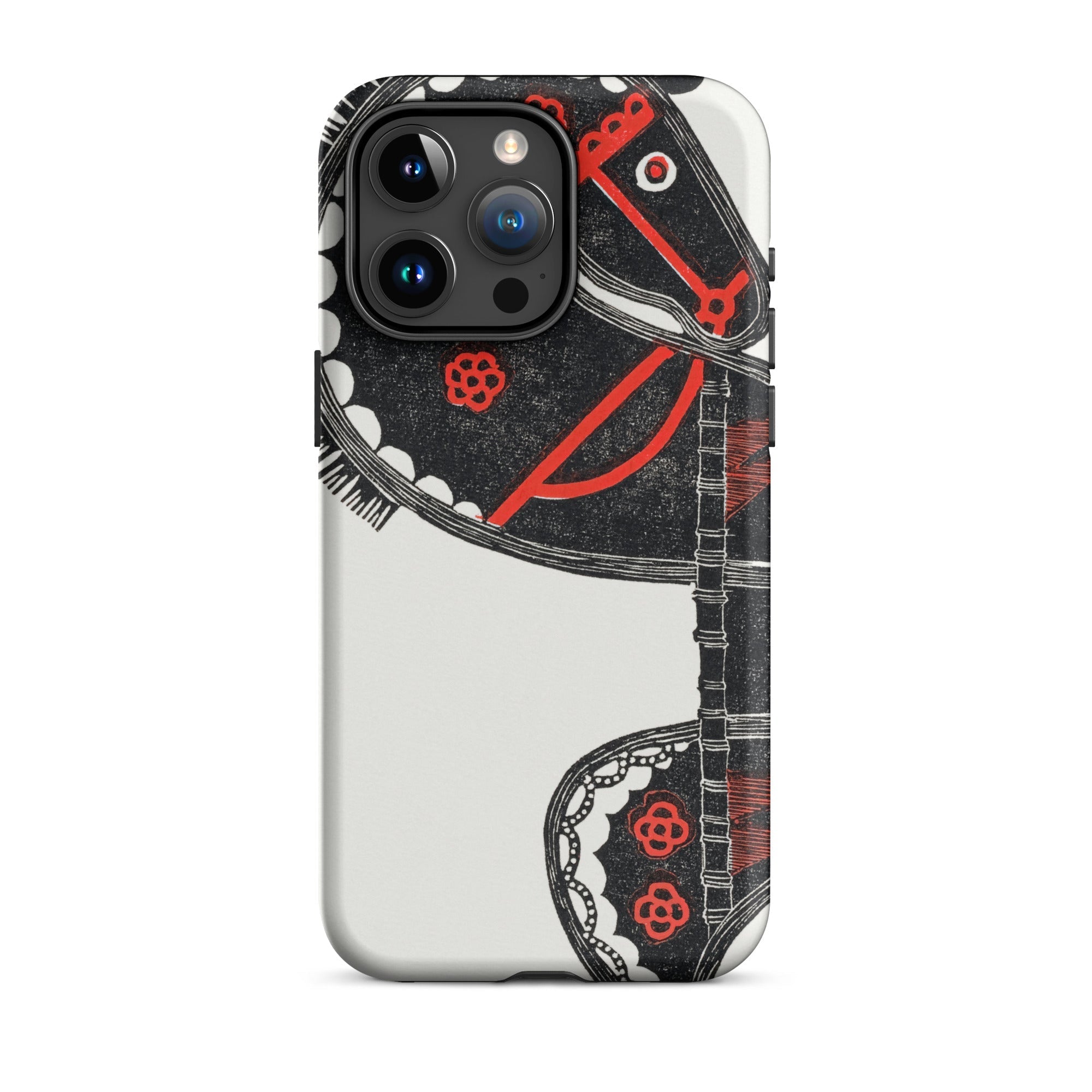 Ceremonieel Danspaard Reijer Stolk Iphone Case, 15 Pro Max / Matte, Phone Case Stylized Horse Design