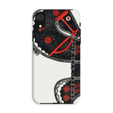 Ceremonieel Danspaard - Reijer Stolk Iphone Case, Xr / Matte, Phone Case Abstract Black White Red Artistic Design