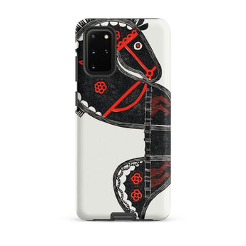 Ceremonieel Danspaard - Reijer Stolk Samsung Case, Galaxy S20 Plus / Matte, Phone Case Black Red Horse Design