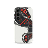Ceremonieel Danspaard - Reijer Stolk Samsung Case, Galaxy S24 / Matte, White Phone Case Black Red Horse Design