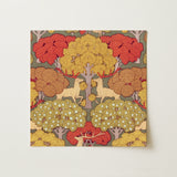 Cerfs et Arbres - Maurice Pillard Verneuil Art Print / Canvas, 12x12’’ / 31x31cm / Unframed / no Border, Posters Prints & Visual Artwork,