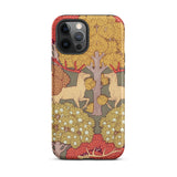 Cerfs et Arbres - Maurice Pillard Verneuil Iphone Case, 12 Pro Max / Matte, Deer-themed Phone Case