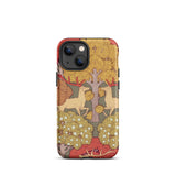 Cerfs et Arbres - Maurice Pillard Verneuil Iphone Case, 13 Mini / Matte, Patterned Phone Case