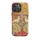 Cerfs et Arbres - Maurice Pillard Verneuil Iphone Case, 16 Pro Max / Matte, Deer-themed Iphone Case