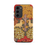 Cerfs et Arbres - Maurice Pillard Verneuil Phone Case, Samsung Galaxy S23 Plus / Matte, Mobile Cases, Toby Leon