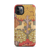 Cerfs et Arbres - Maurice Pillard Verneuil Phone Case Iphone 11 Pro Max / Matte Deer-themed Iphone Case Maurice Pillard Verneuil, Art
