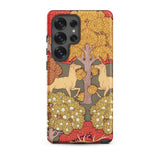 Cerfs et Arbres - Maurice Pillard Verneuil Samsung Case, Galaxy S25 Ultra / Matte, Smartphone Case Whimsical Nature-inspired Design Two